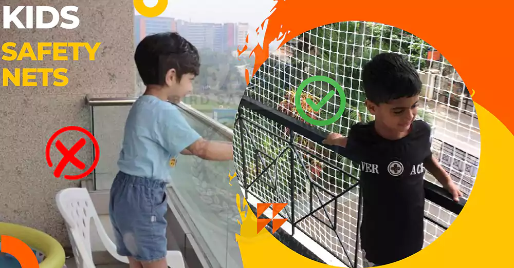 Child Safety Nets Installation for Balcony Near Me