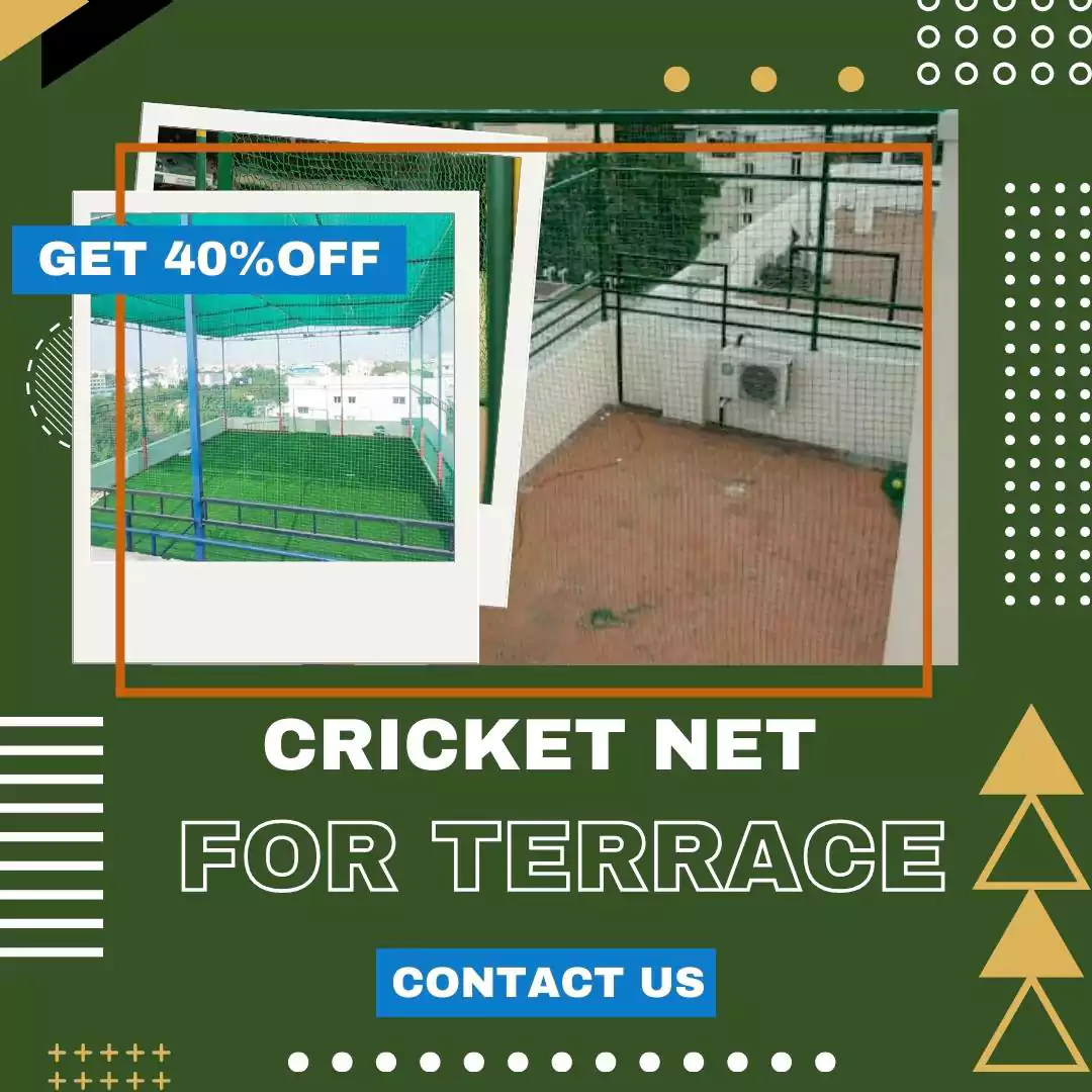 Terrace Cricket Net to Stop Ball