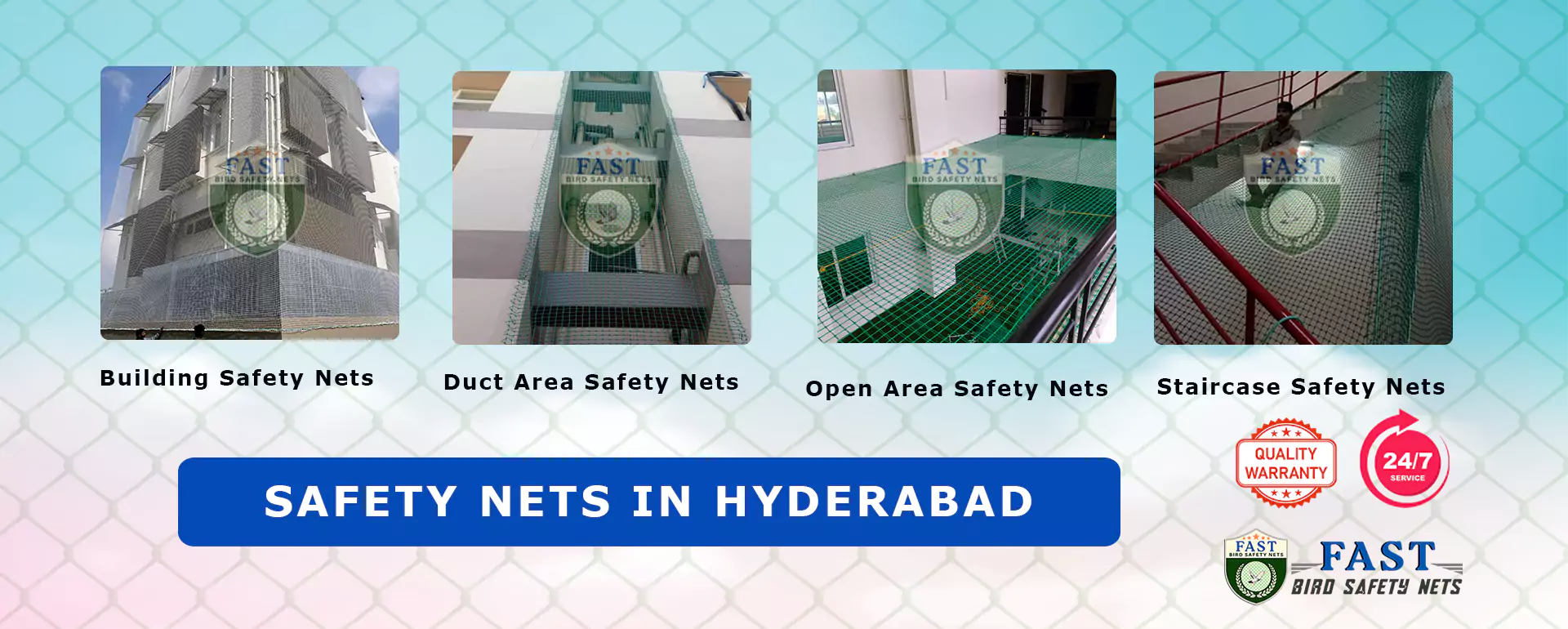 Safety Nets Service in Hyderabad  Call Us 91 9363632161