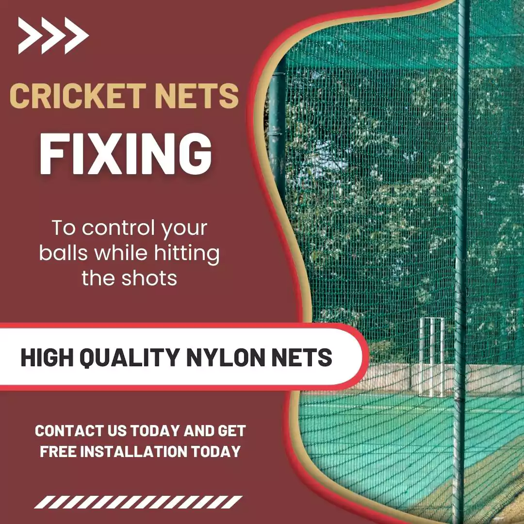Cricket Practice Net Installation Service at Competitive Price in Hyderabad